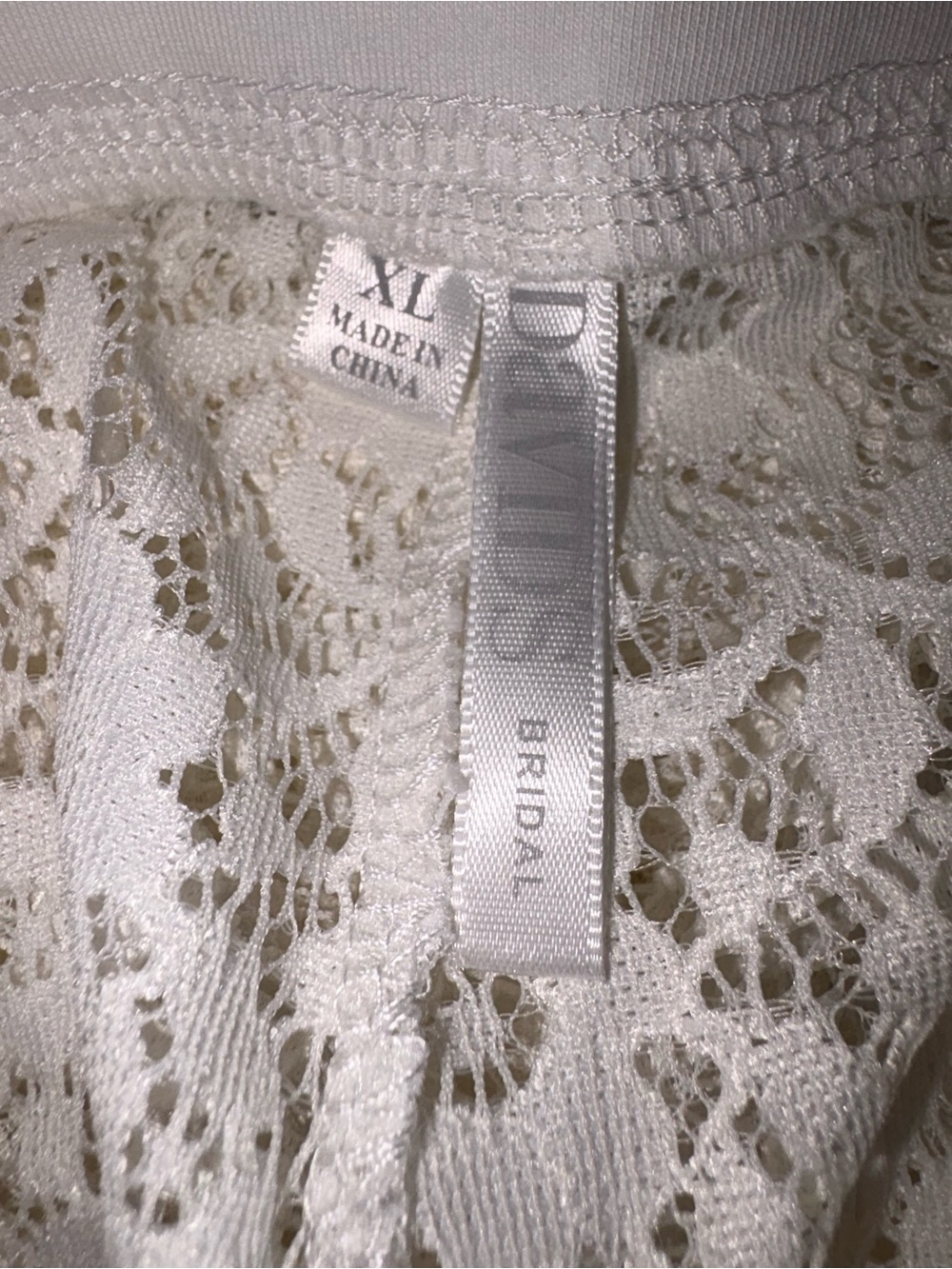 David’s Bridal Wide Leg Lace Pants size XL - Picture 3 of 5